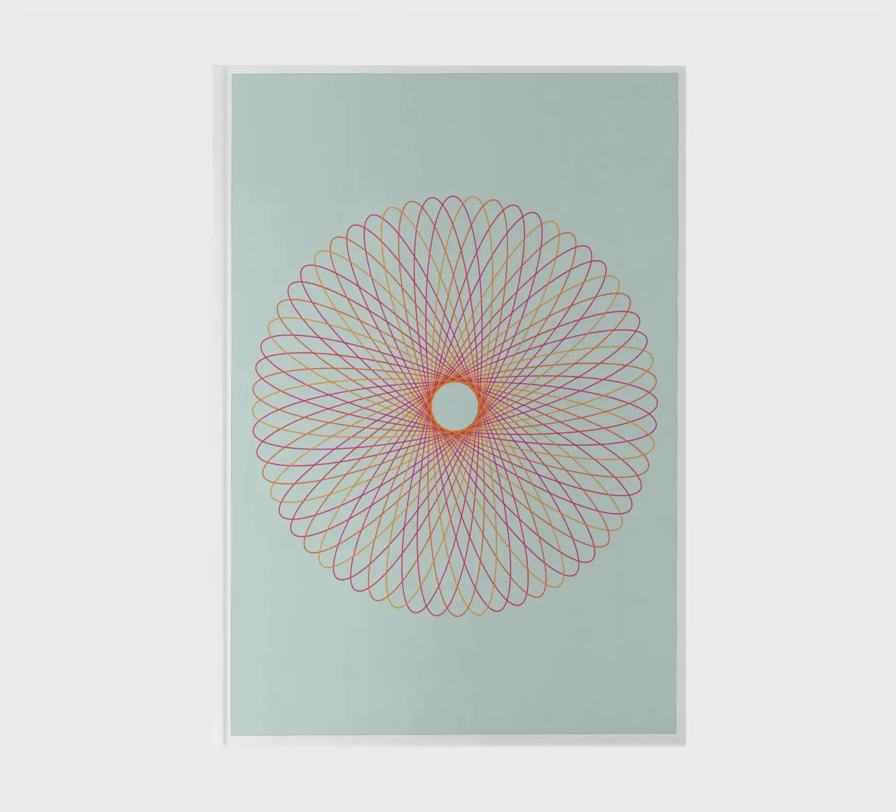 Spirograph Series – C01 notebook by zimmerkunst