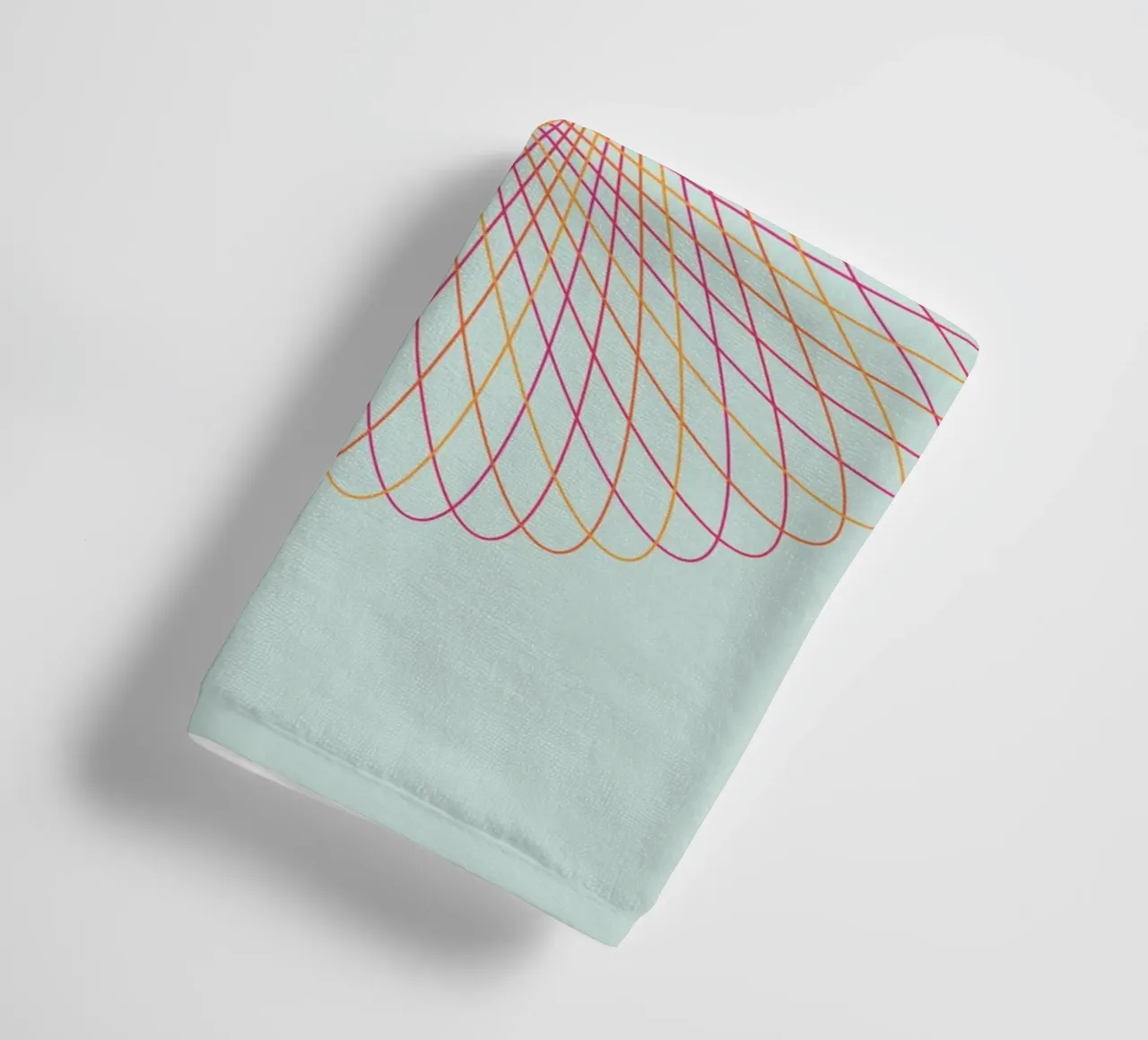 Spirograph Series – C01 towel by zimmerkunst