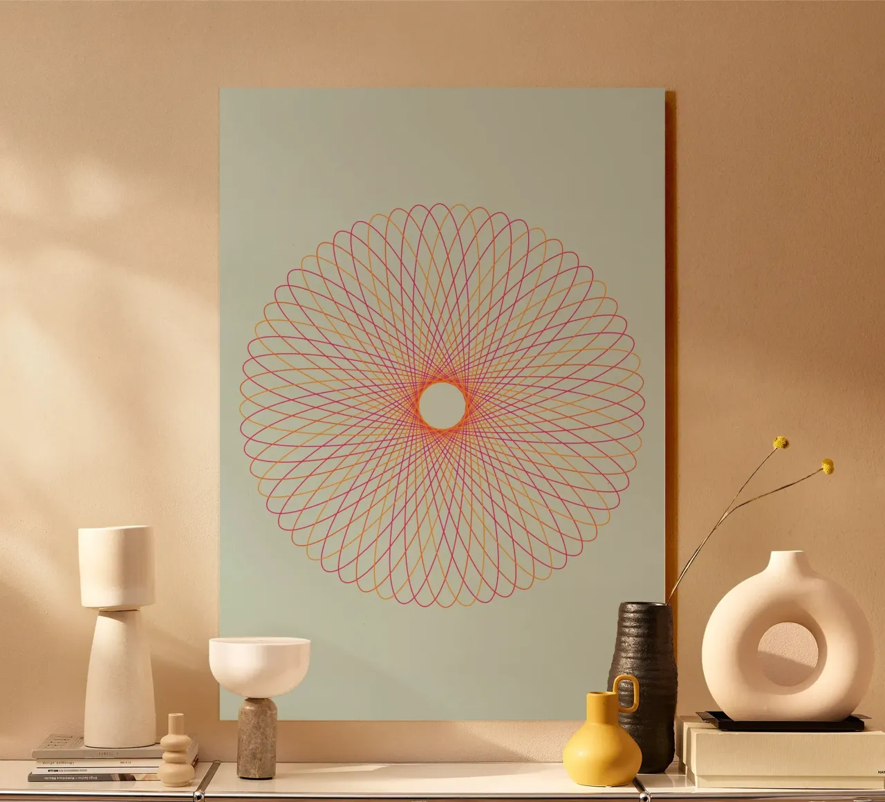 Spirograph Series – C01 alluminio dibond da zimmerkunst