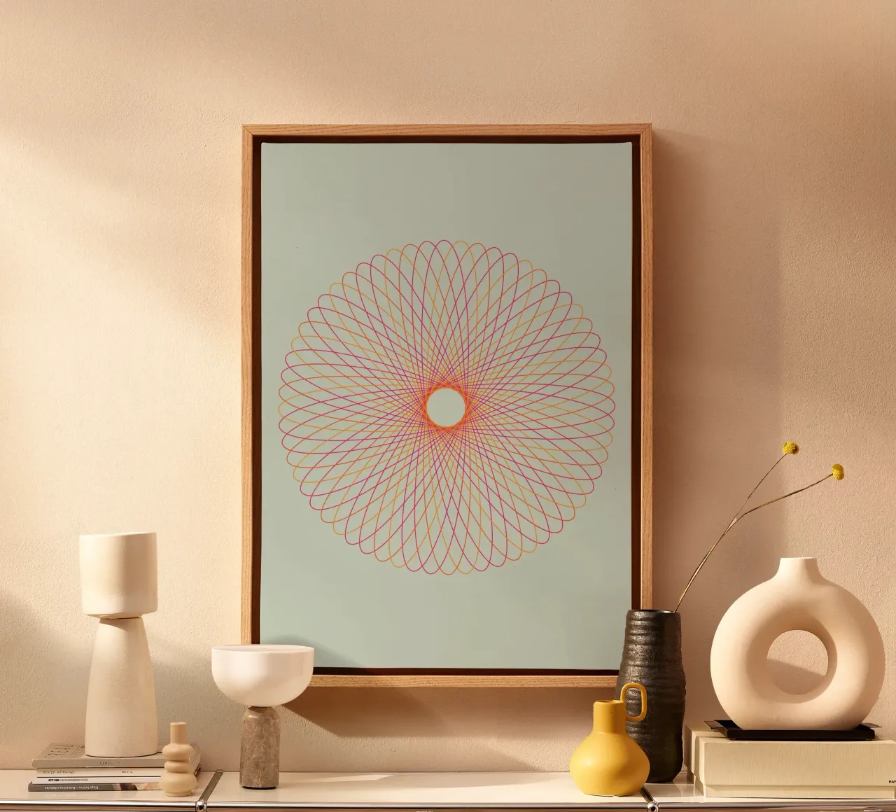 Spirograph Series – C01 tela da zimmerkunst
