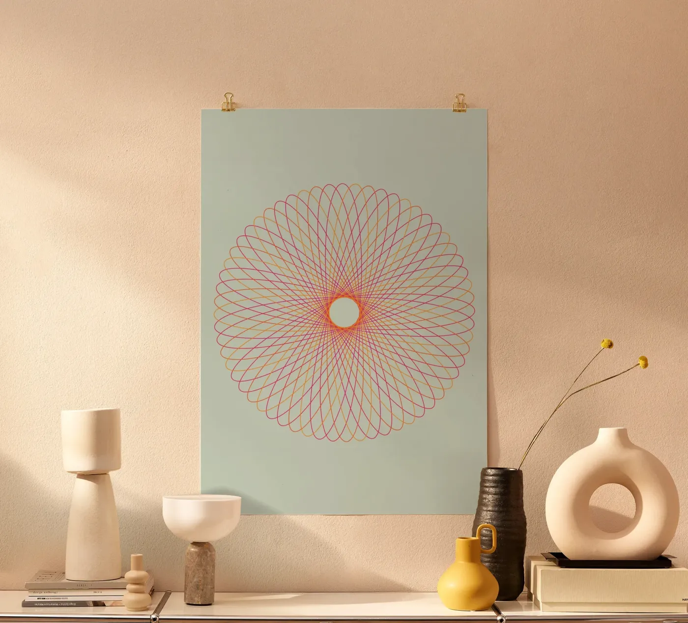 Spirograph Series #C01 poster da zimmerkunst