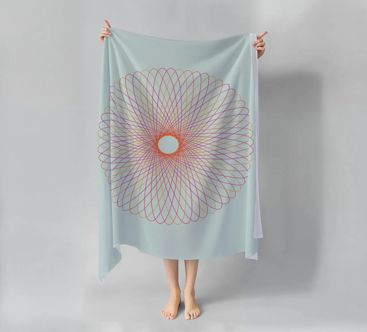 Spirograph Series – C01 telo mare da zimmerkunst