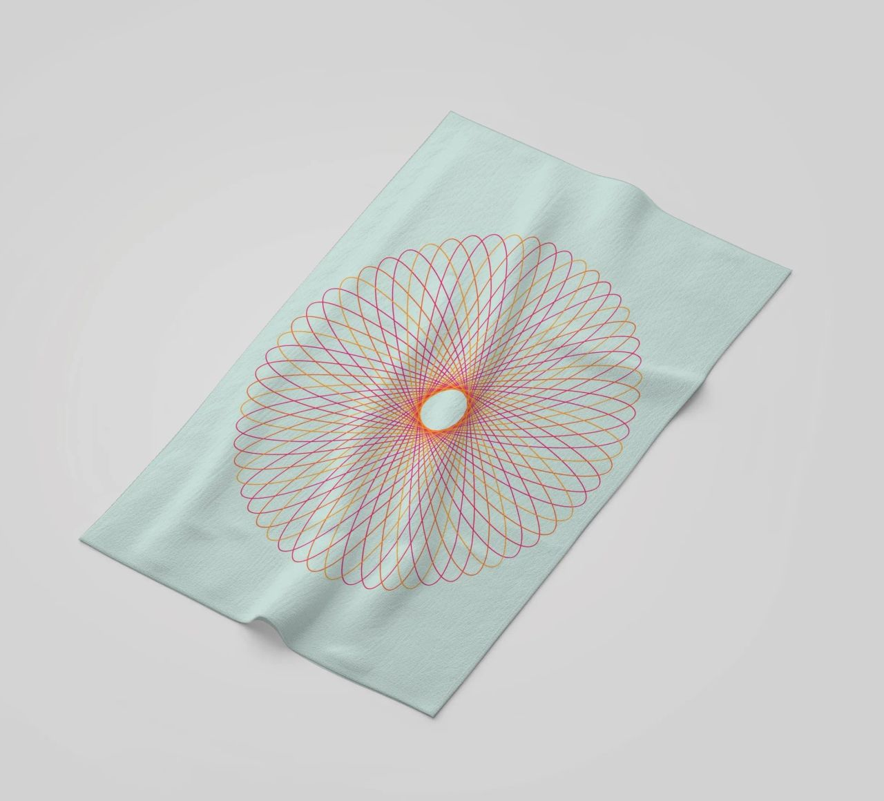 Spirograph Series – C01 telo mare da zimmerkunst