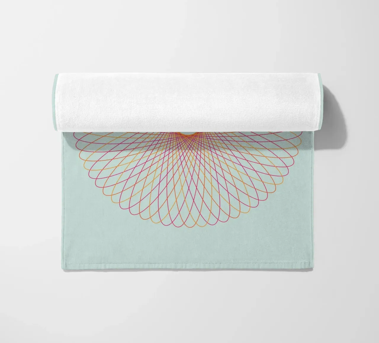 Spirograph Series – C01 Strandtuch von zimmerkunst