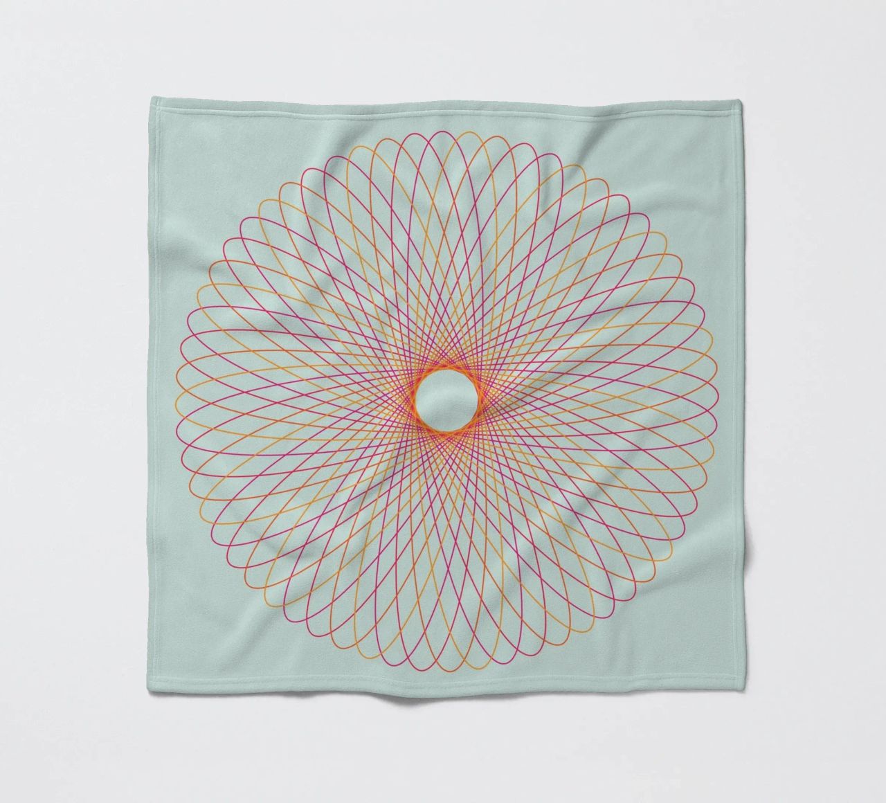 Spirograph Series – C01 coperta in pile da zimmerkunst