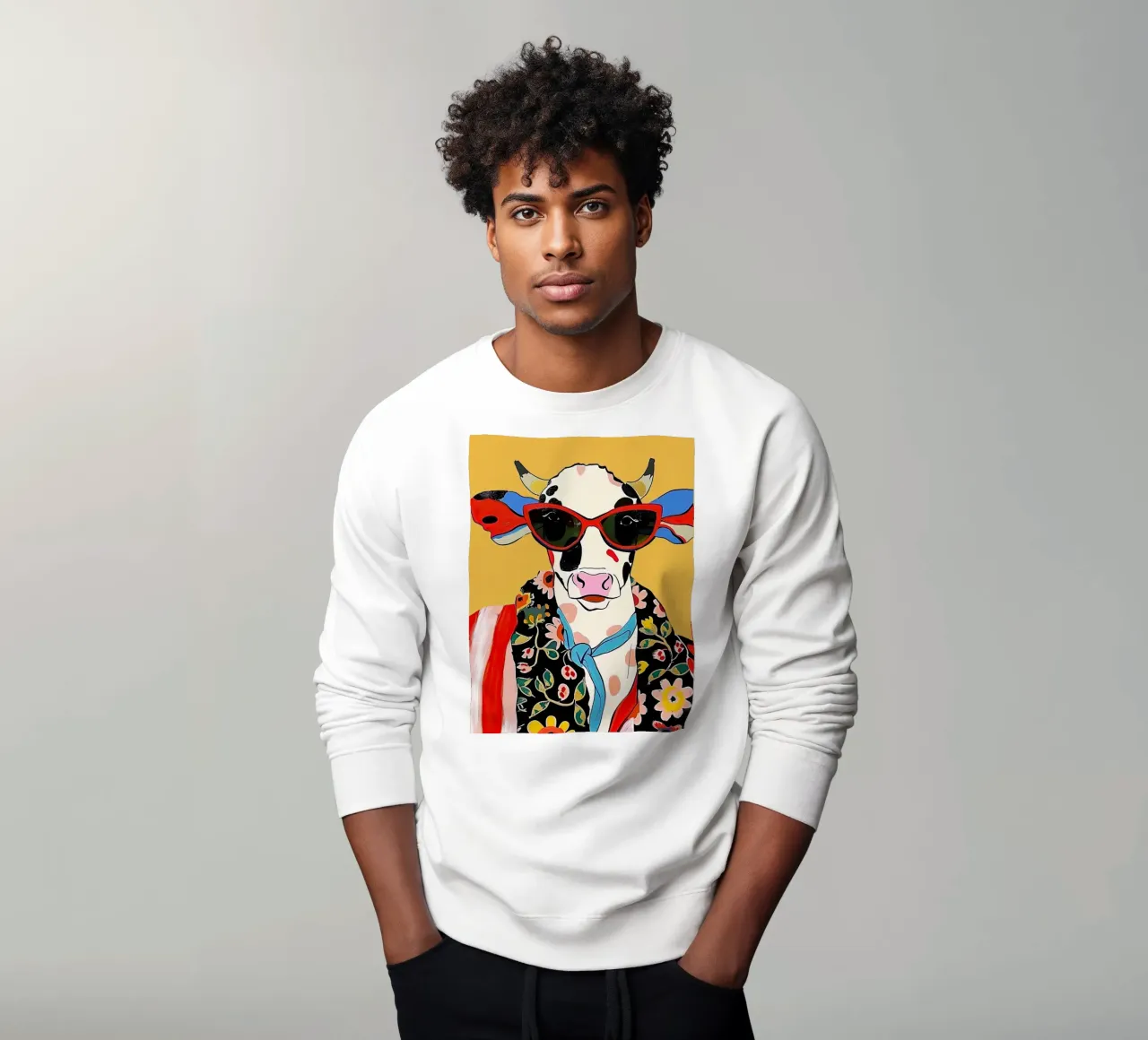 Moda bovina felpa da DaarbyN