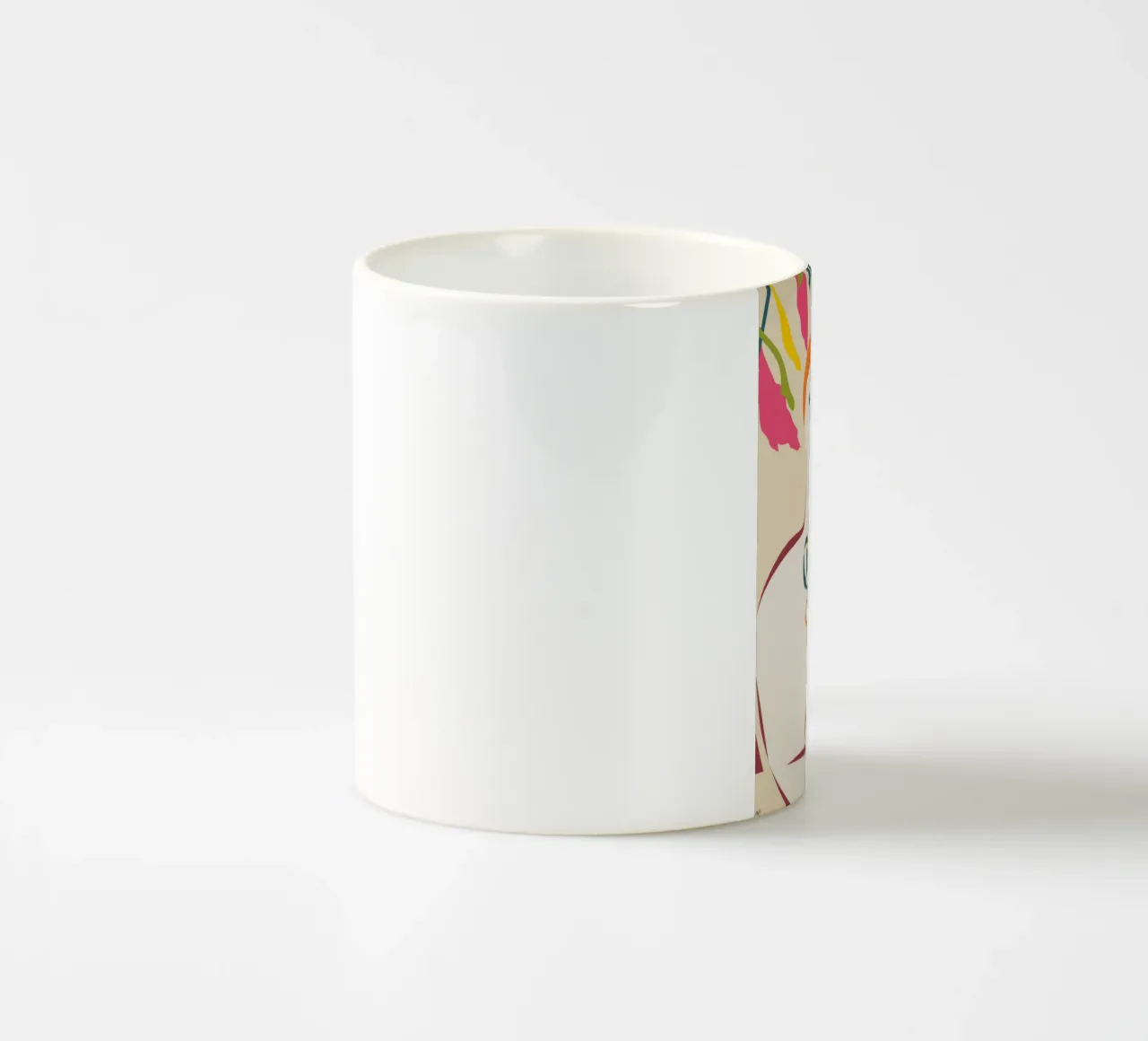 Tasse jaune minimaliste mug en céramique de Kamera Obskura