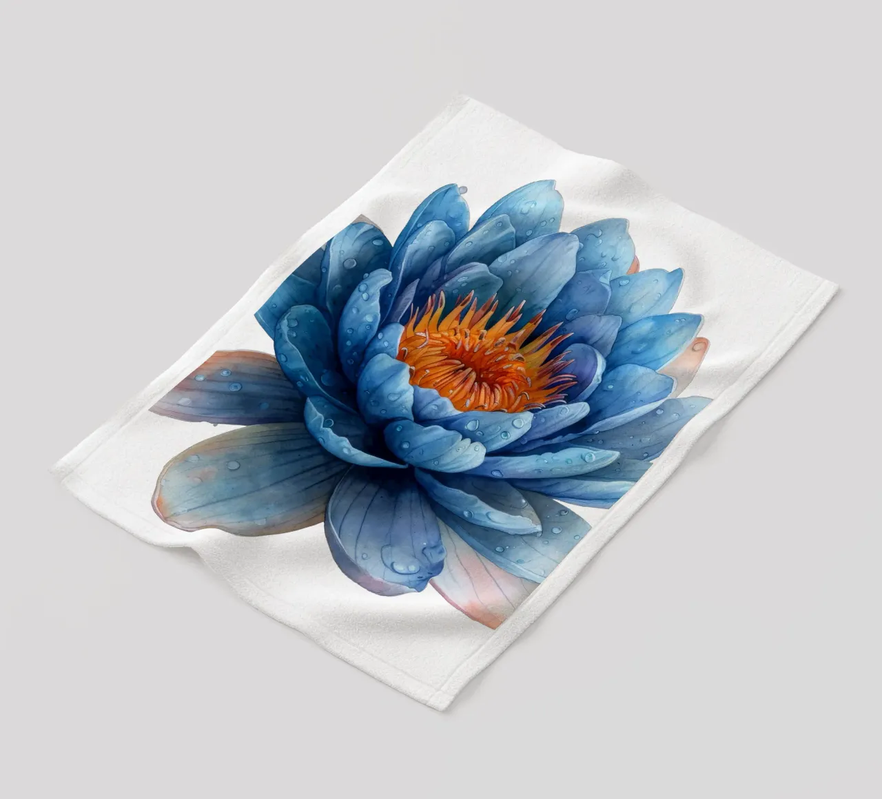 Fiore di ninfea coperta in pile da Bold Blooms