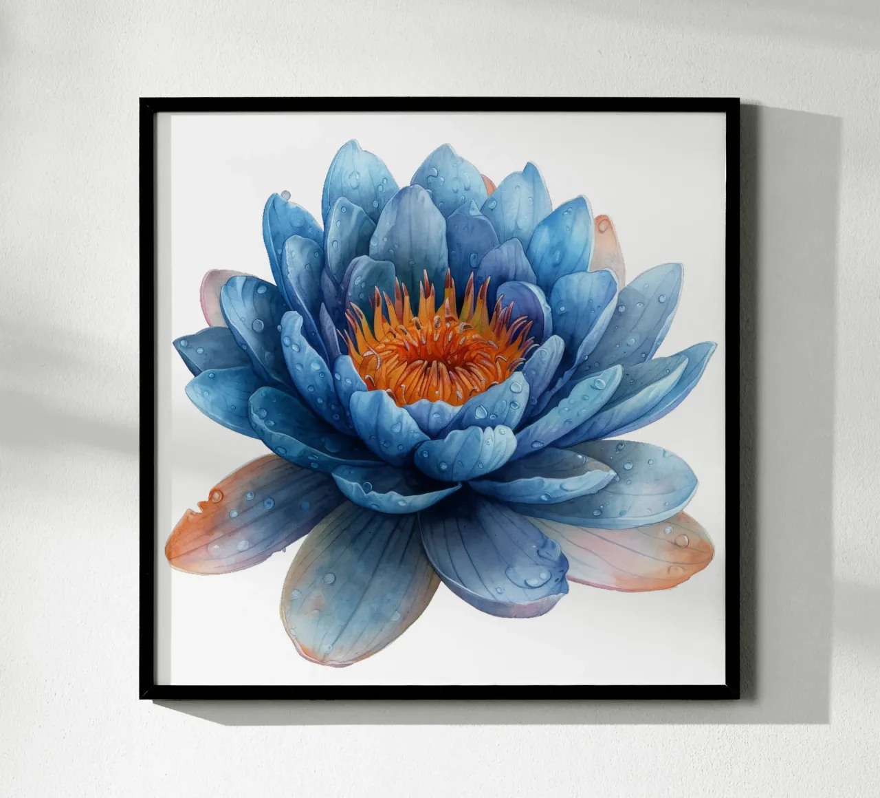 Water Lily Flower hahnemühle by Bold Blooms