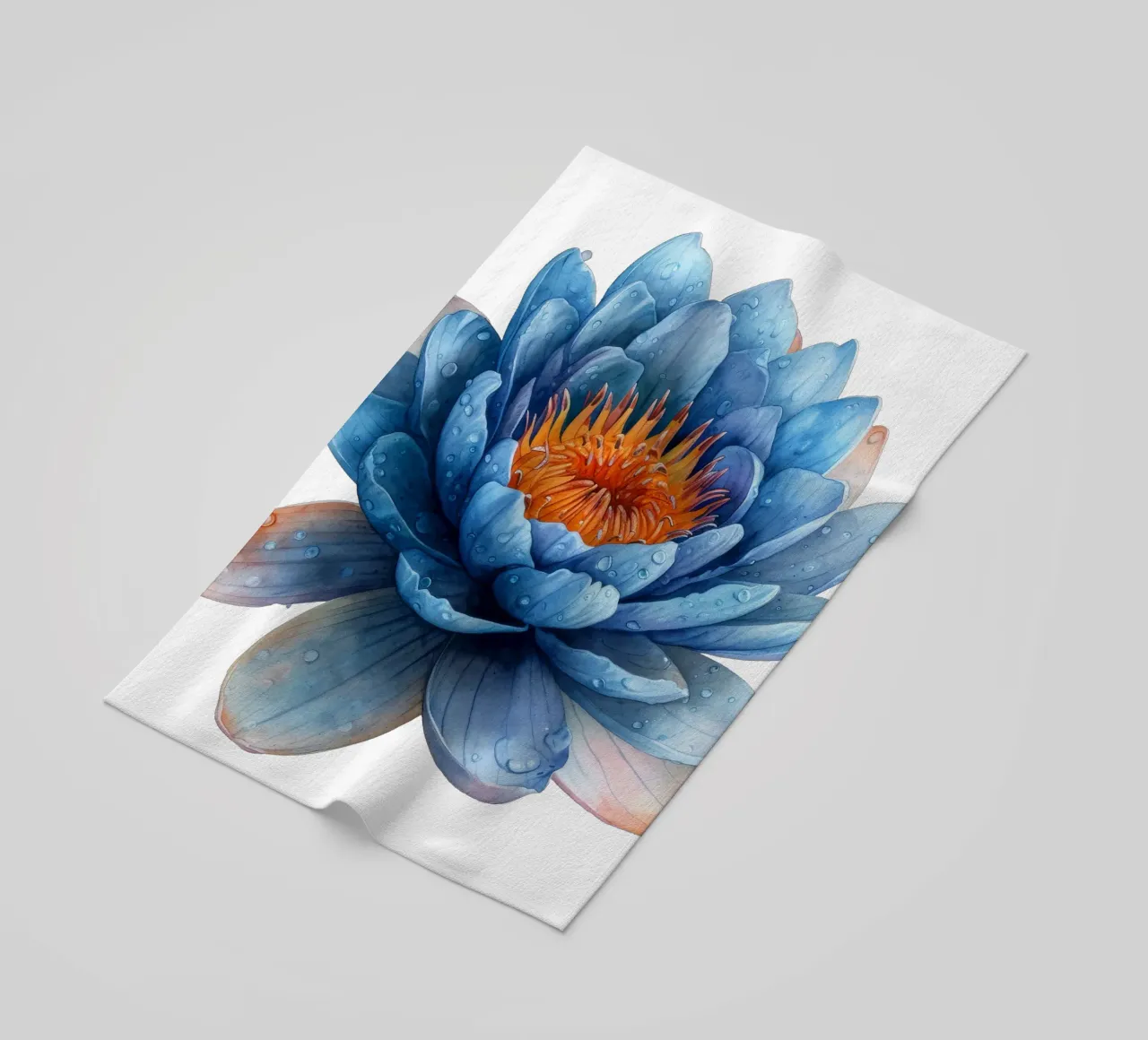 Fiore di ninfea telo mare da Bold Blooms