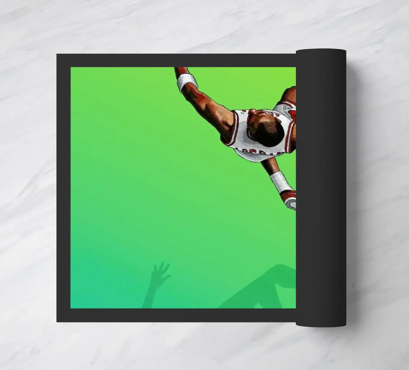 Float - Like the Greatest Fußmatte von Jason Ratliff