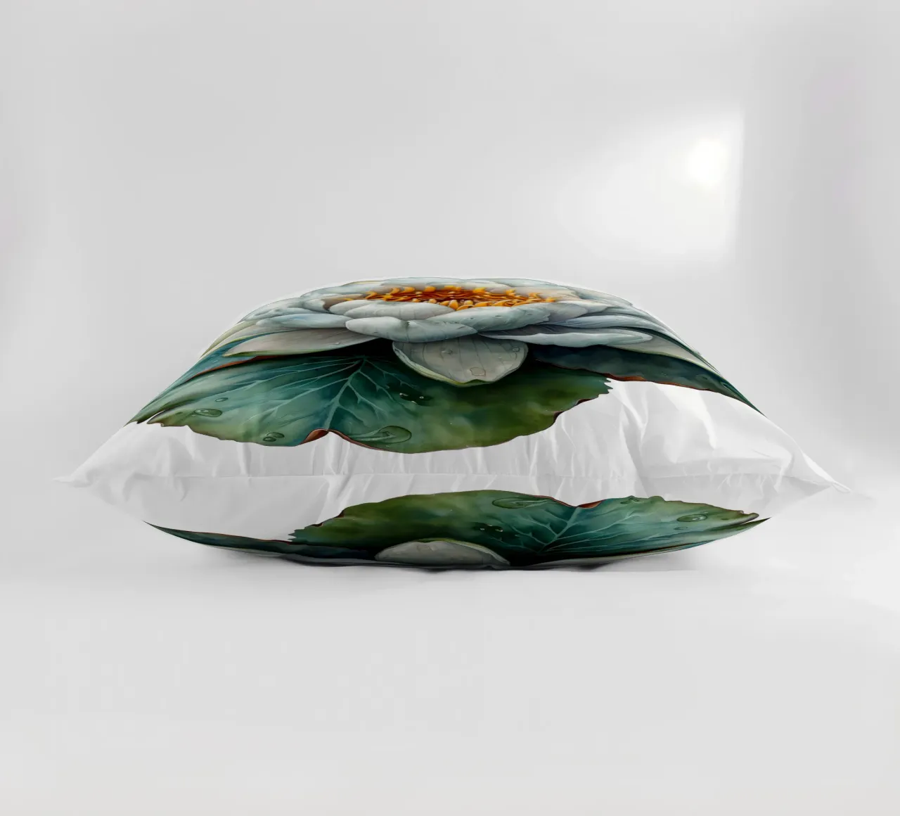 Fiore di ninfea cuscino da Bold Blooms