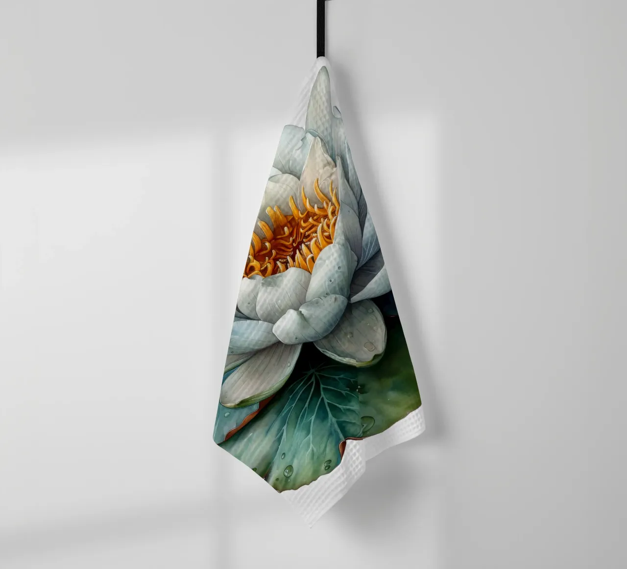 Fiore di ninfea canovaccio da cucina da Bold Blooms