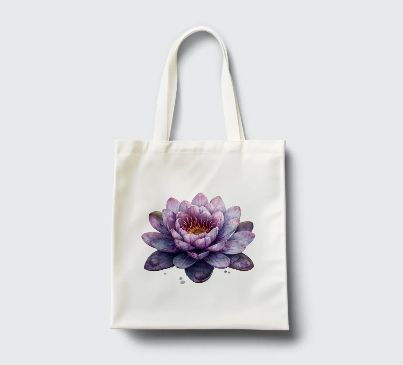 Fiore di ninfea borsa in juta da Bold Blooms