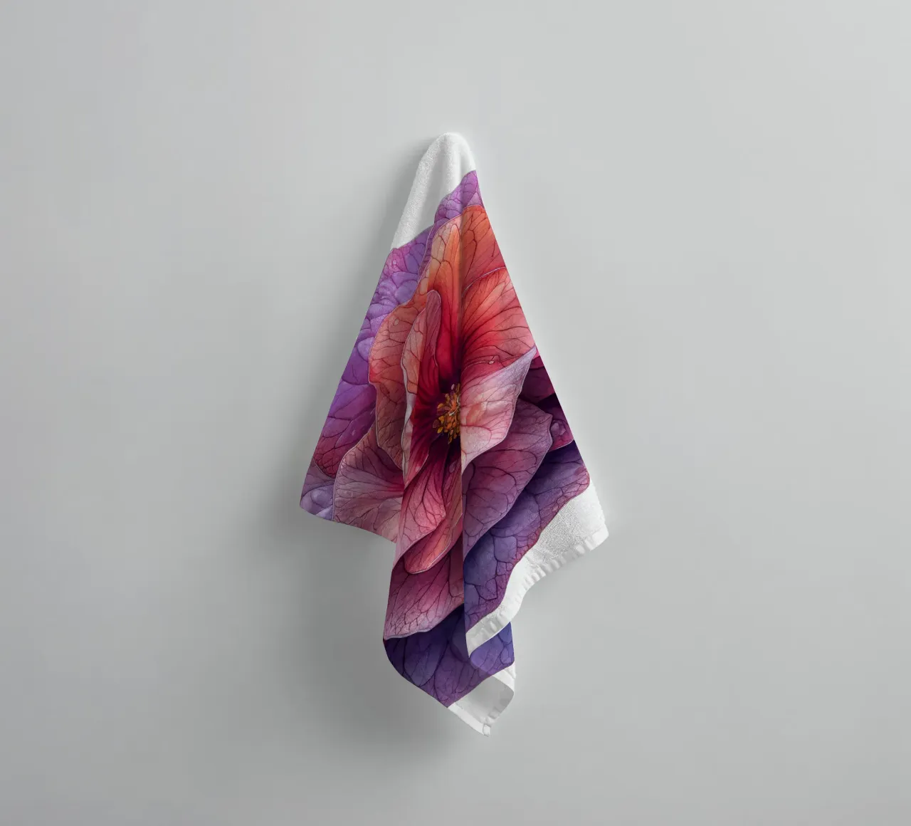 Wachs Begonie Blume Handtuch von Bold Blooms