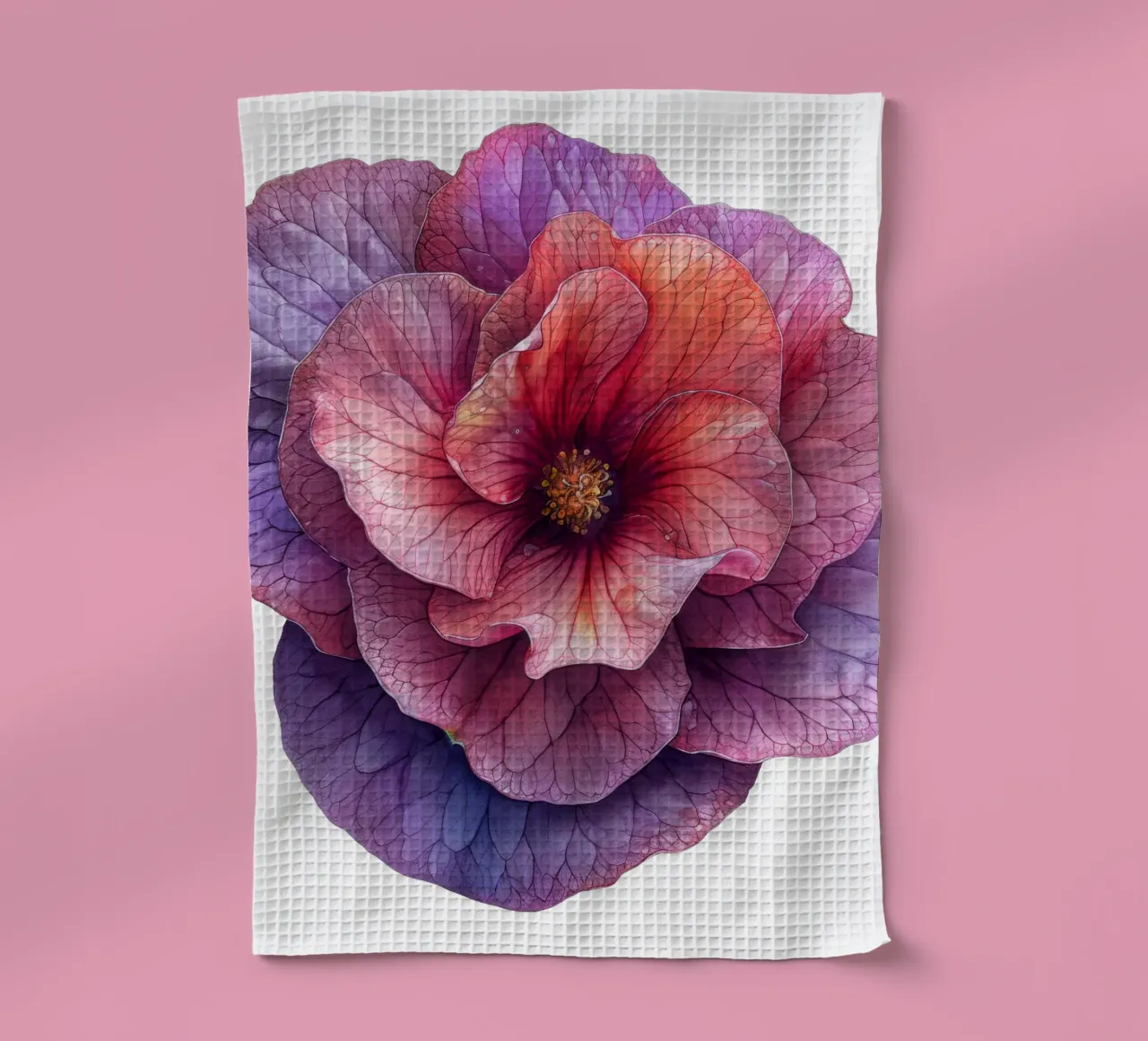 Fleur de bégonia en cire torchon de Bold Blooms
