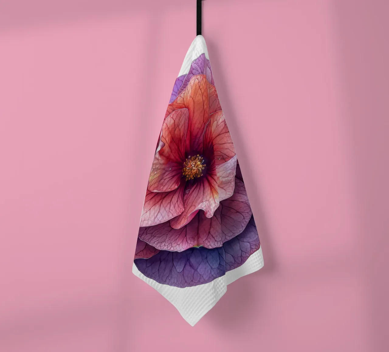 Fleur de bégonia en cire torchon de Bold Blooms