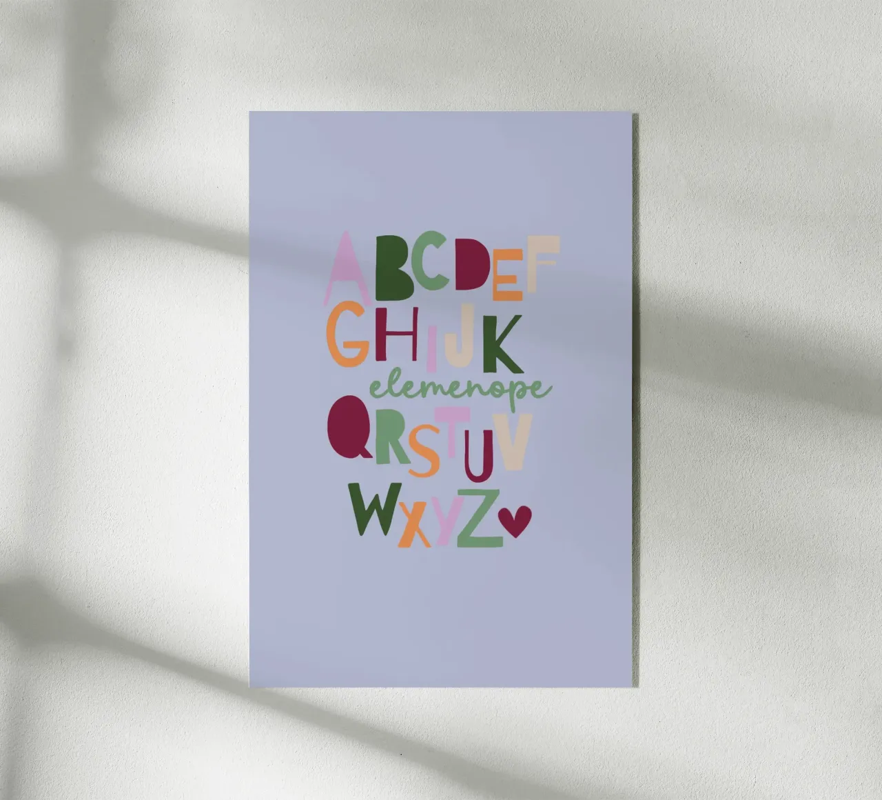 Elemenope - ABC plexiglass da maramirage