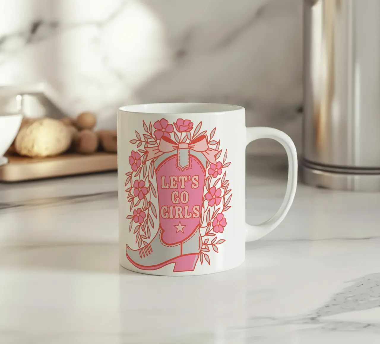 Andiamo ragazze tazza in ceramica da cafelab