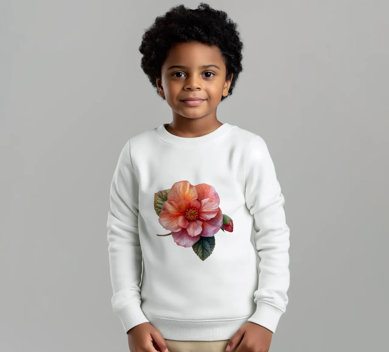 Fiore di Begonia di cera felpa bambino da Bold Blooms