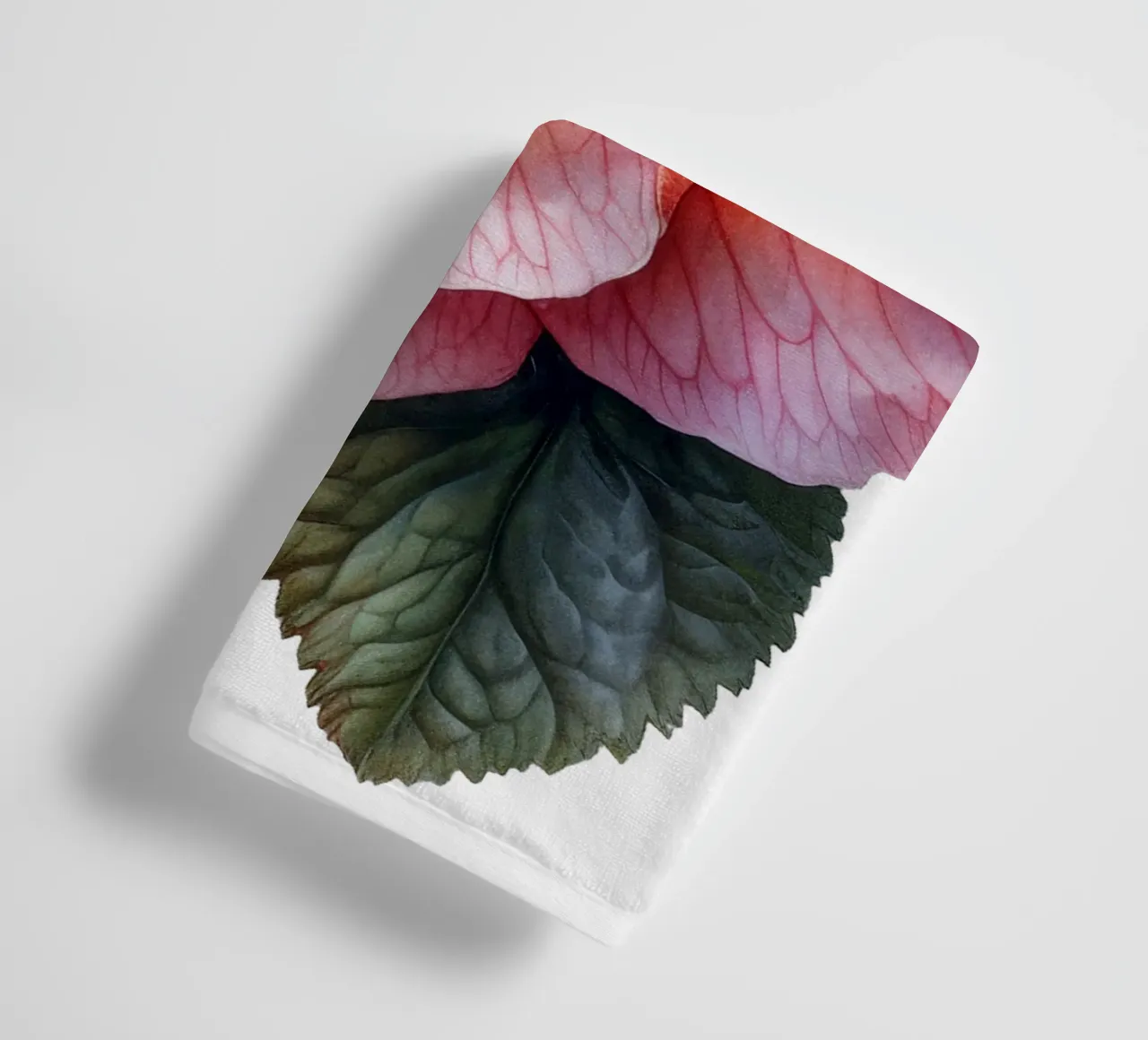 Fleur de bégonia en cire serviette de bain de Bold Blooms