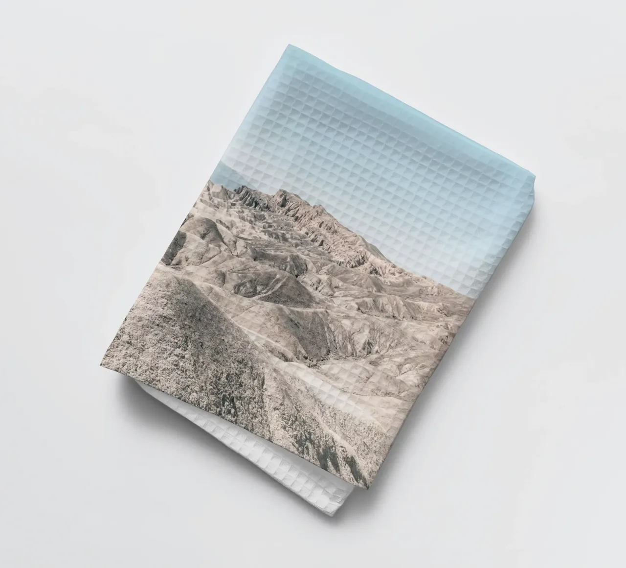 Mania Landscapes Raw 6 Golden Canyon (USA) tea towel by Mania Print Collection