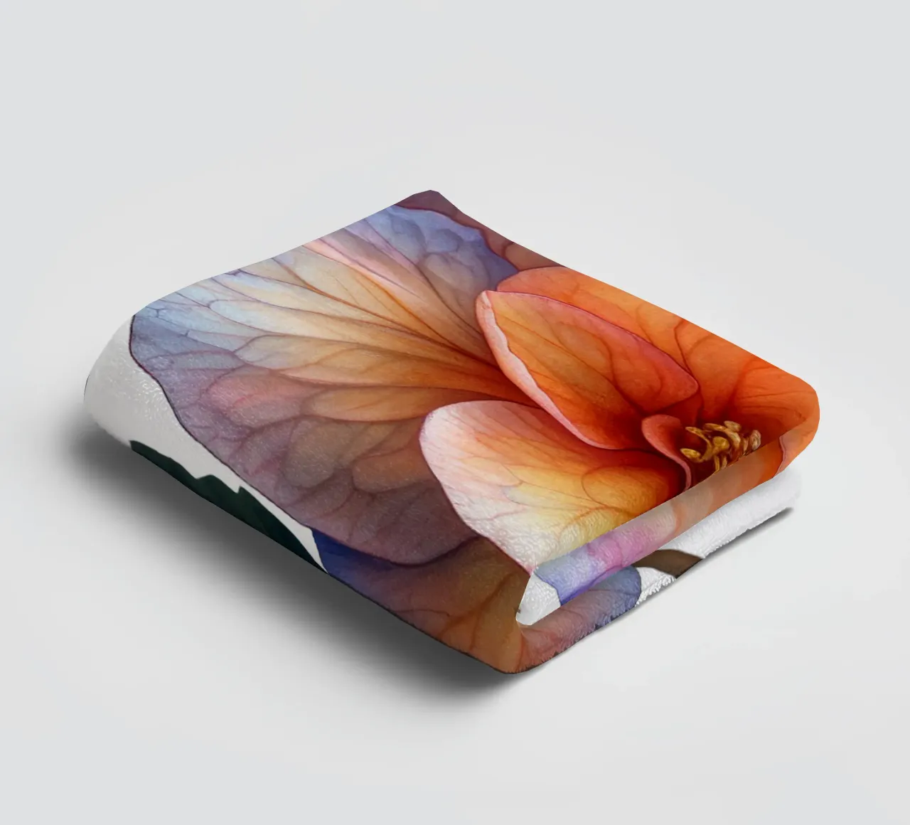 Fiore di Begonia di cera asciugamano da bagno da Bold Blooms