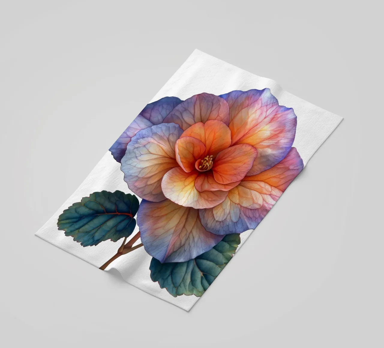 Fiore di Begonia di cera telo mare da Bold Blooms