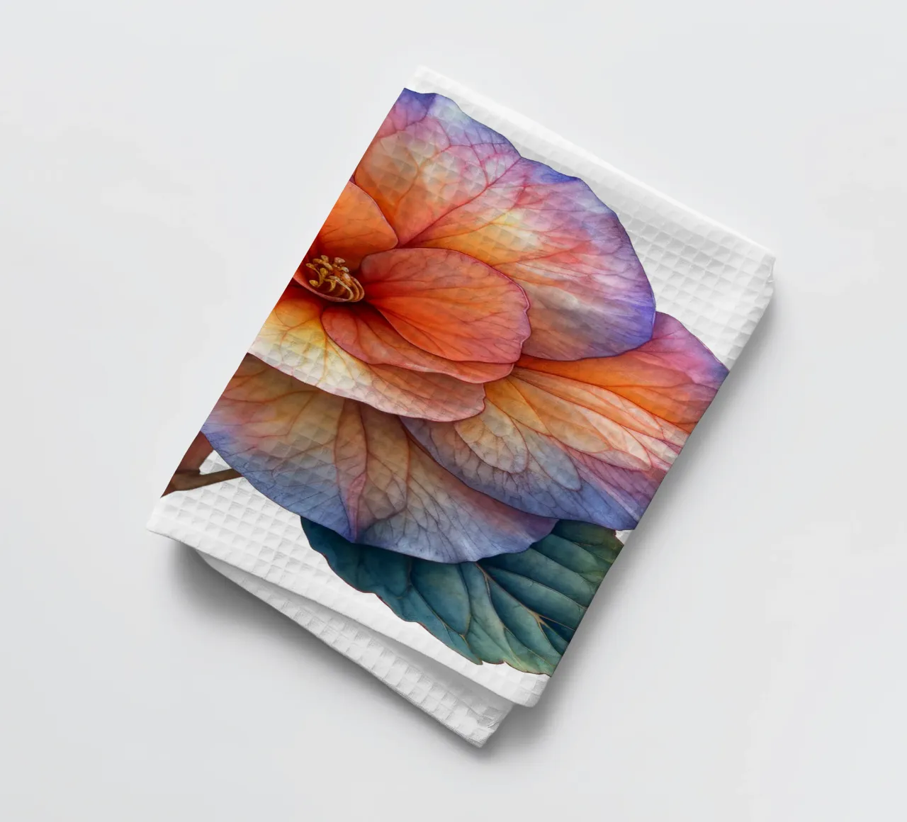 Fleur de bégonia en cire torchon de Bold Blooms