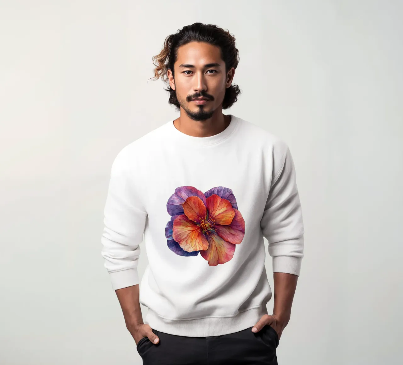 Fiore di Begonia di cera felpa da Bold Blooms