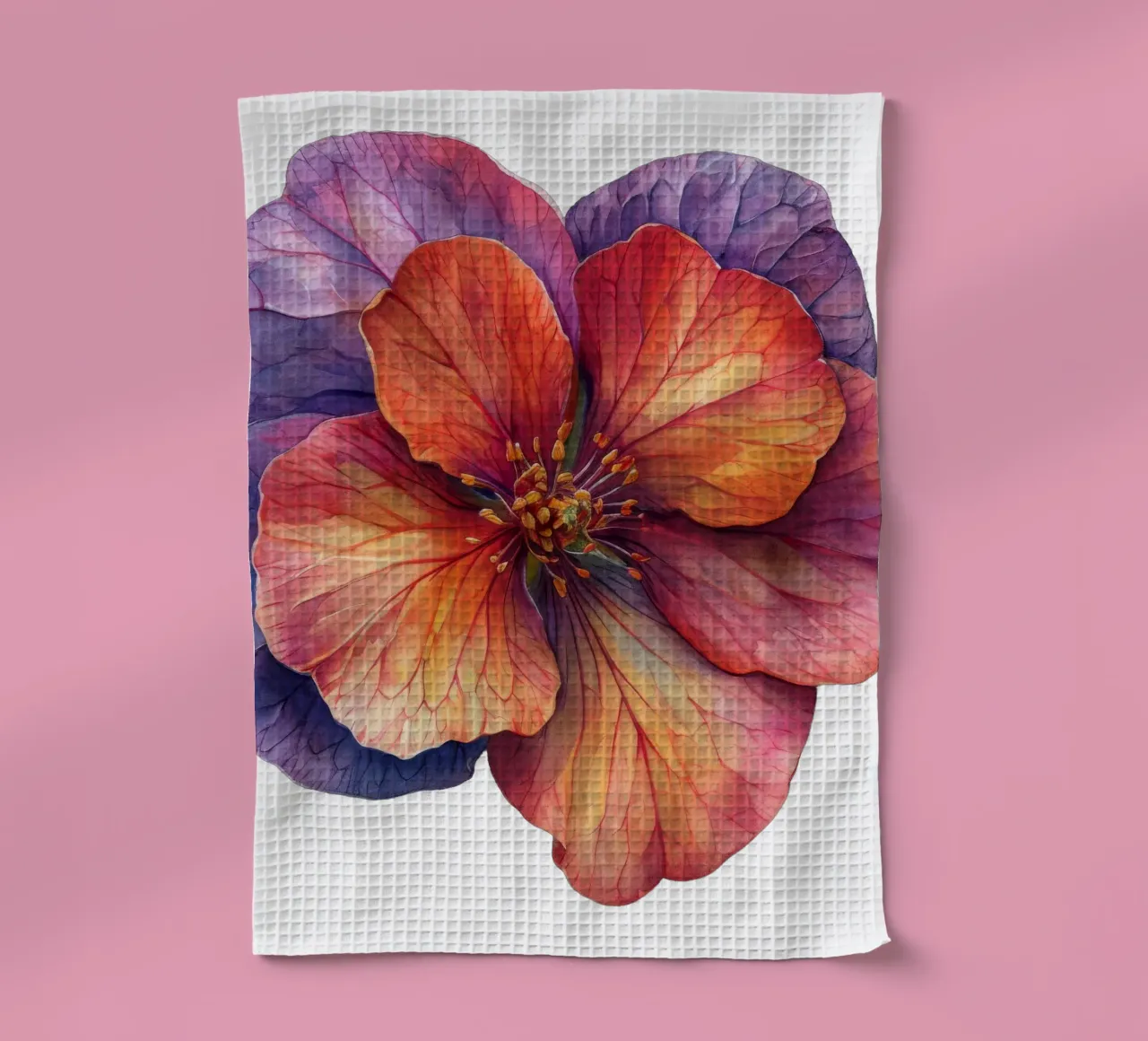 Fleur de bégonia en cire torchon de Bold Blooms