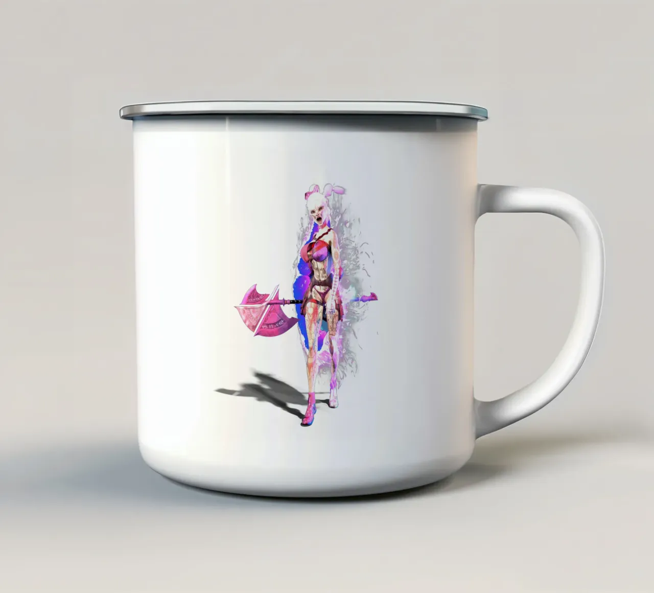 Chaos pop emaille mok van the-witcher