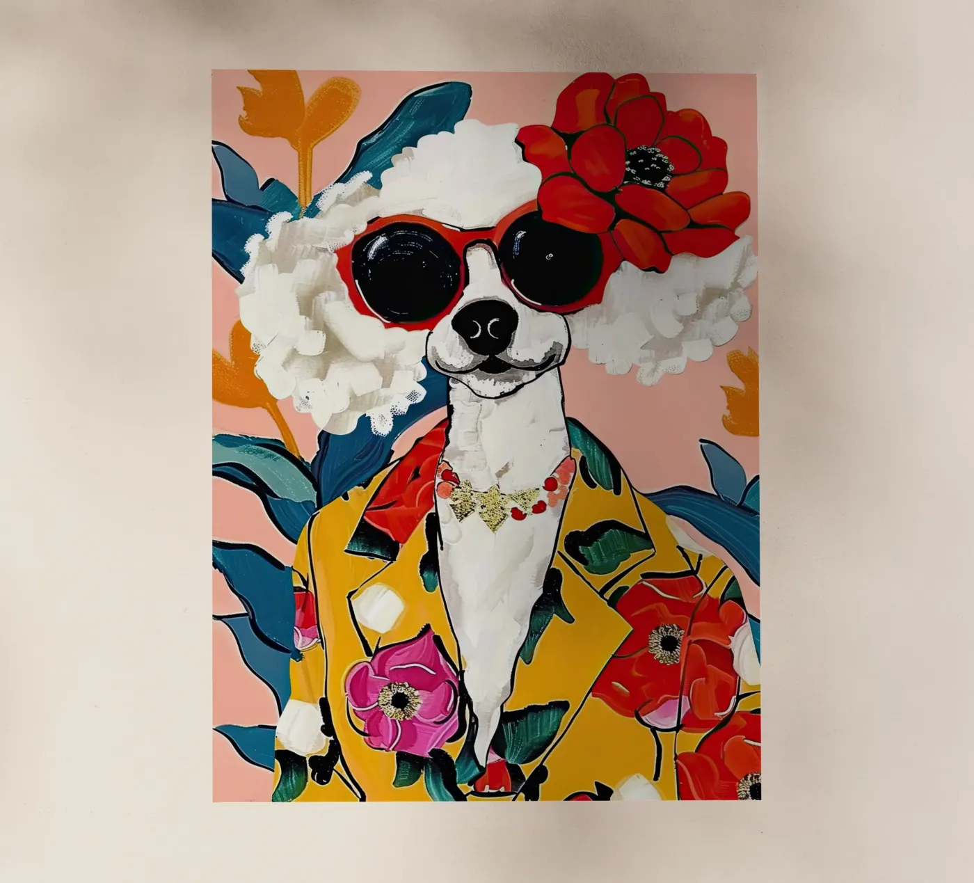 Moda cane pellicola backlit da DaarbyN