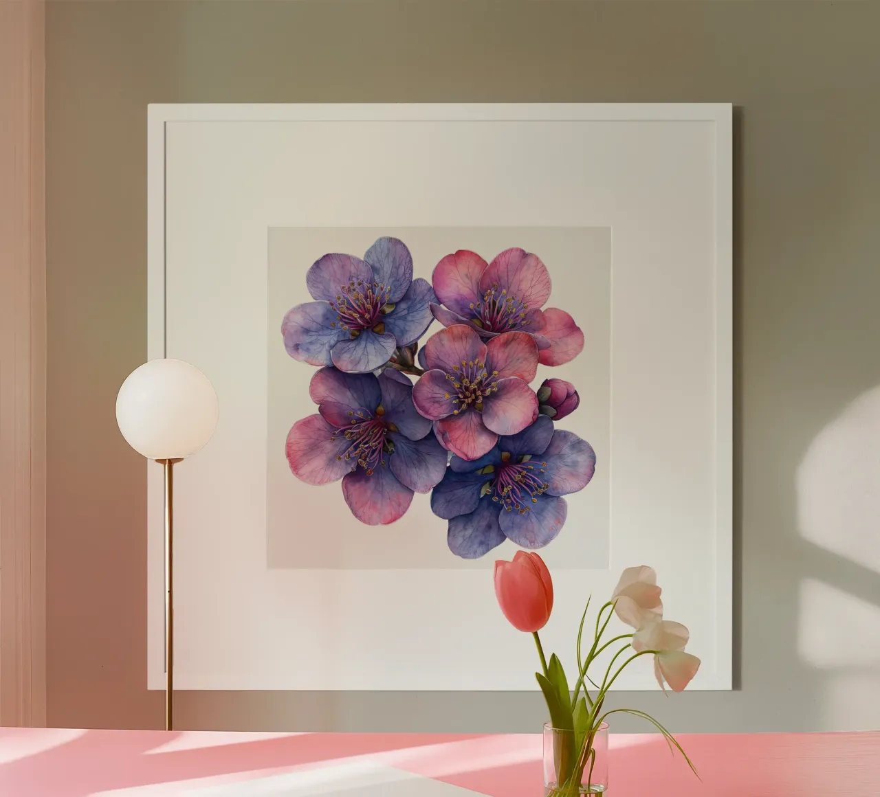 Wachsblume Poster von Bold Blooms