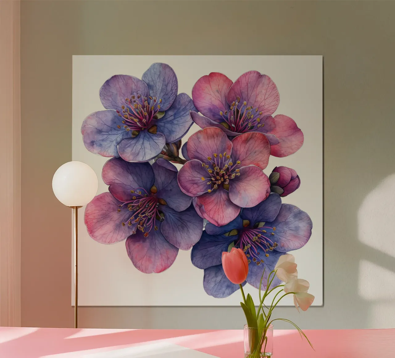 Wachsblume Poster von Bold Blooms