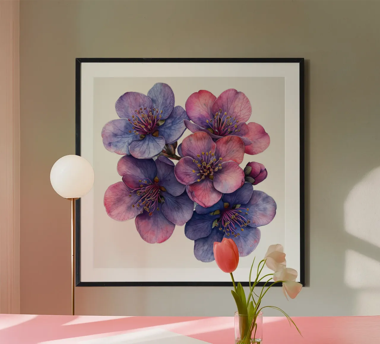 Wachsblume Poster von Bold Blooms