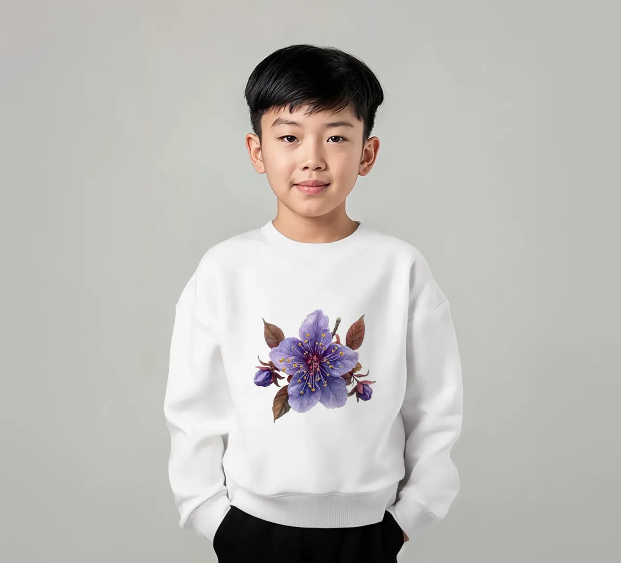 Fiore di amamelide felpa bambino da Bold Blooms