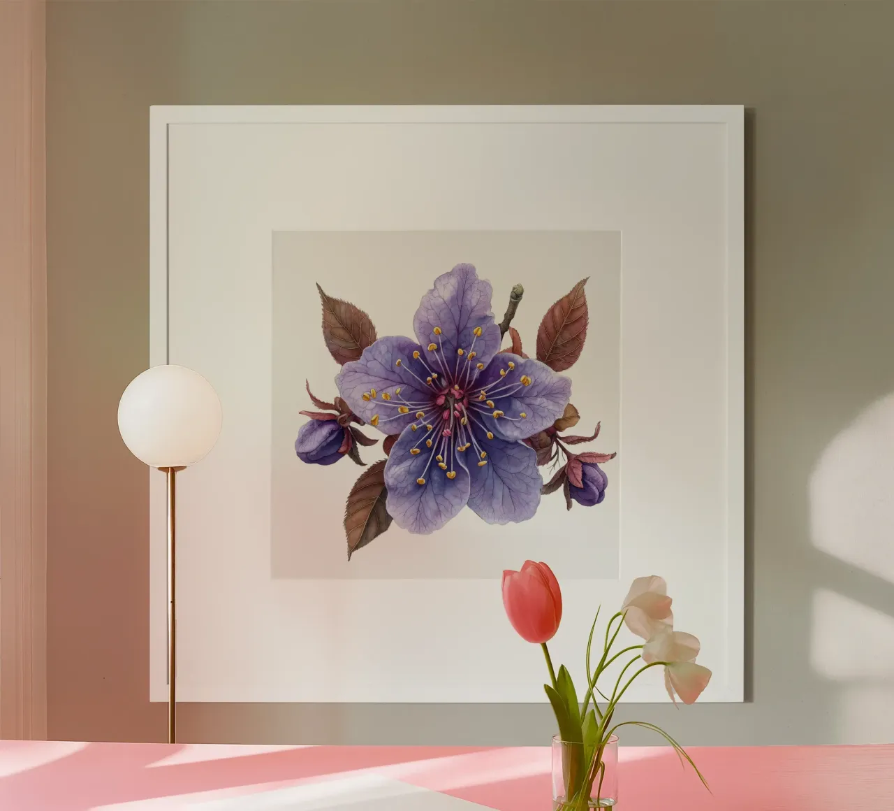 Fiore di amamelide poster da Bold Blooms