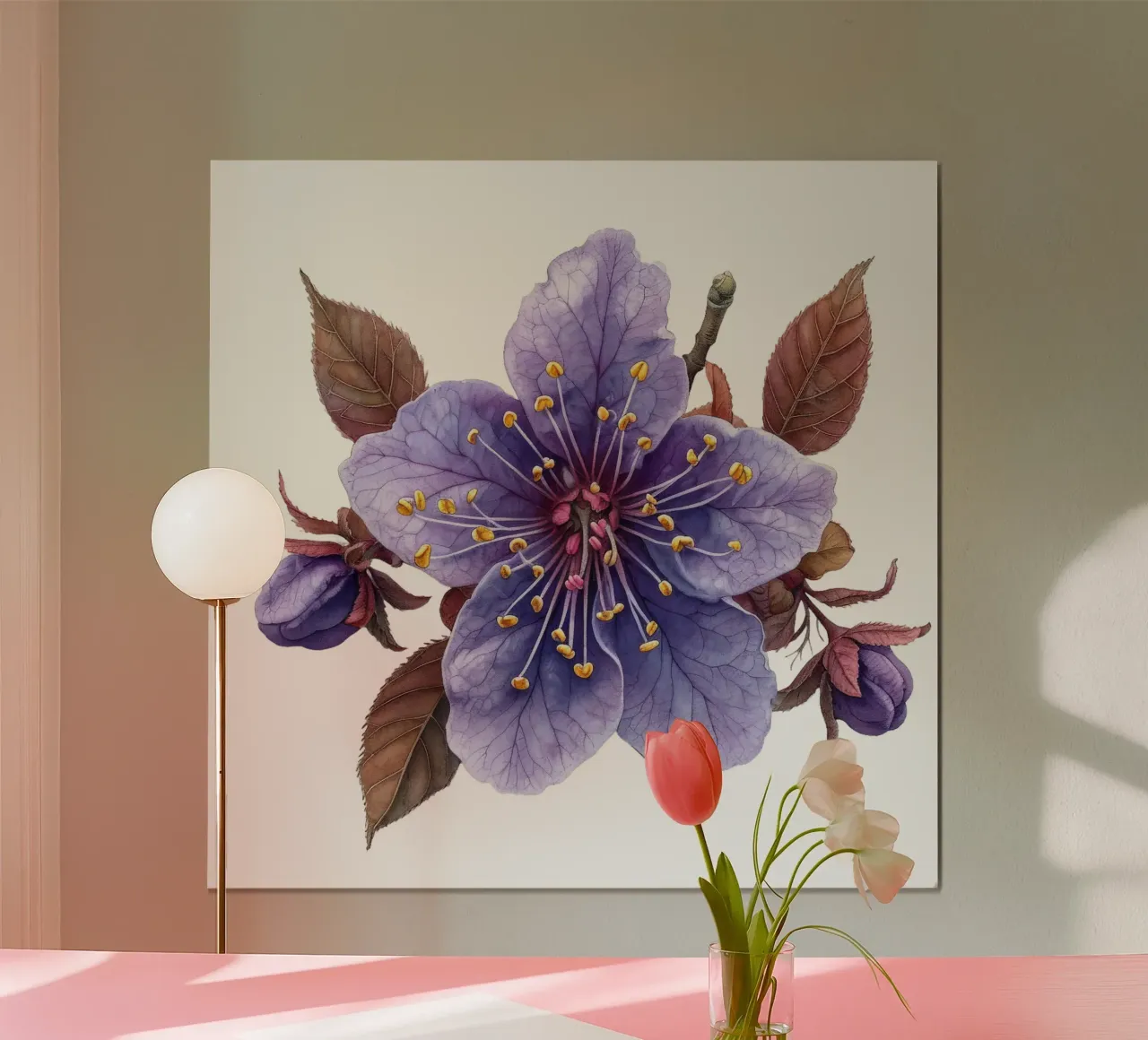 Fiore di amamelide poster da Bold Blooms