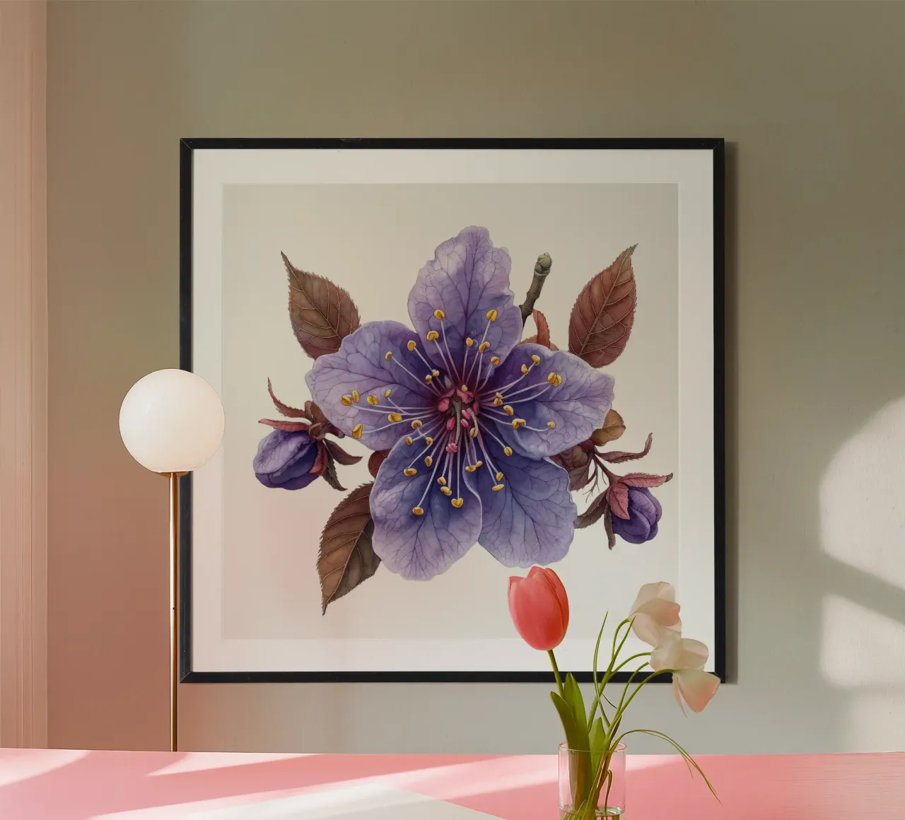 Fiore di amamelide poster da Bold Blooms