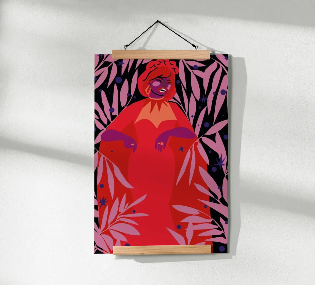 Celia Cruz poster con telaio in plastica da Mariery Young