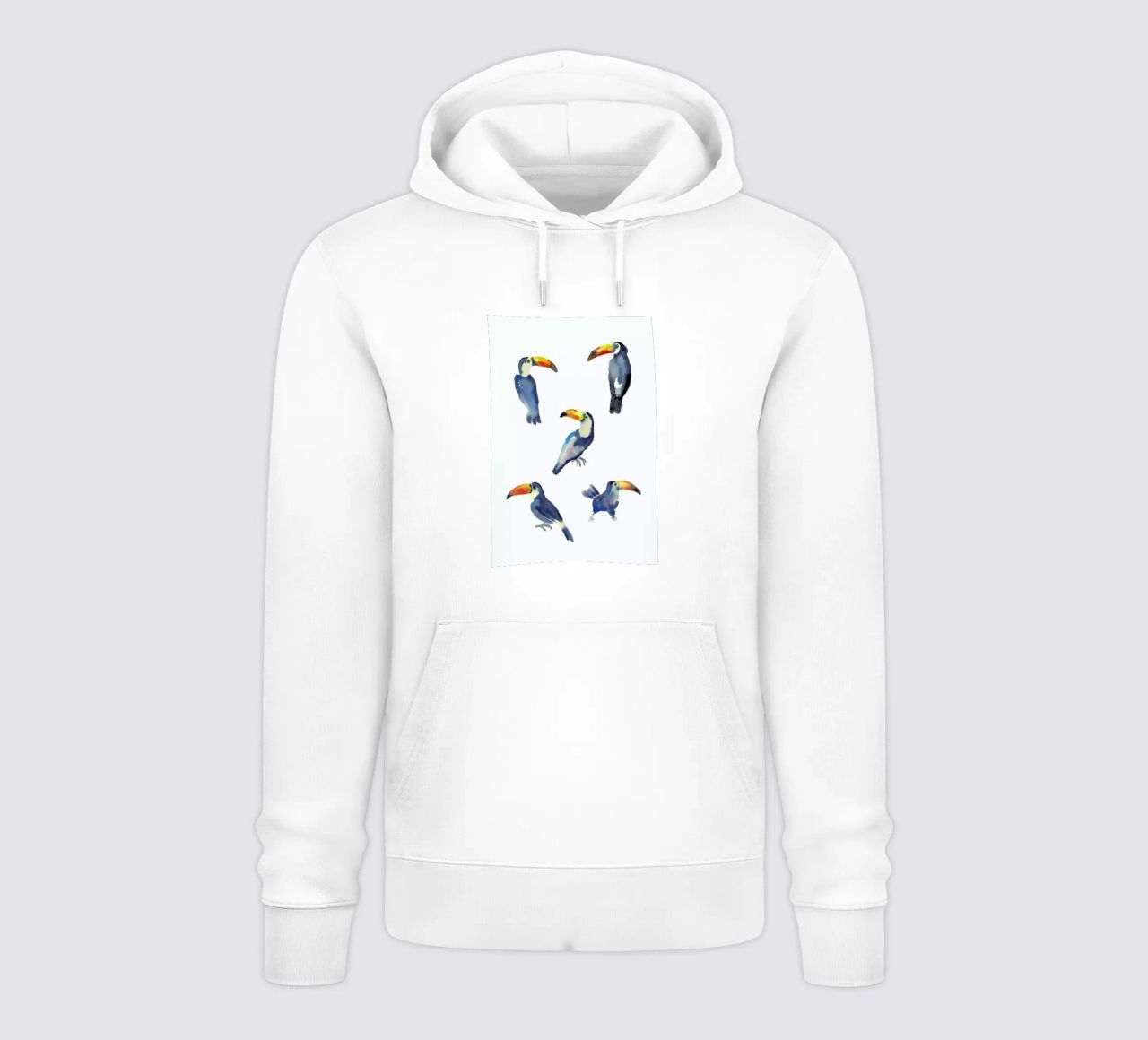 Toucan felpa con cappuccio da Farina Kuklinski