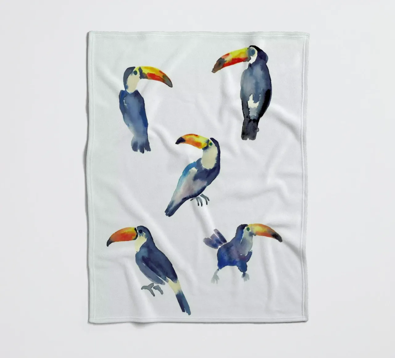Toucan coperta in pile da Farina Kuklinski