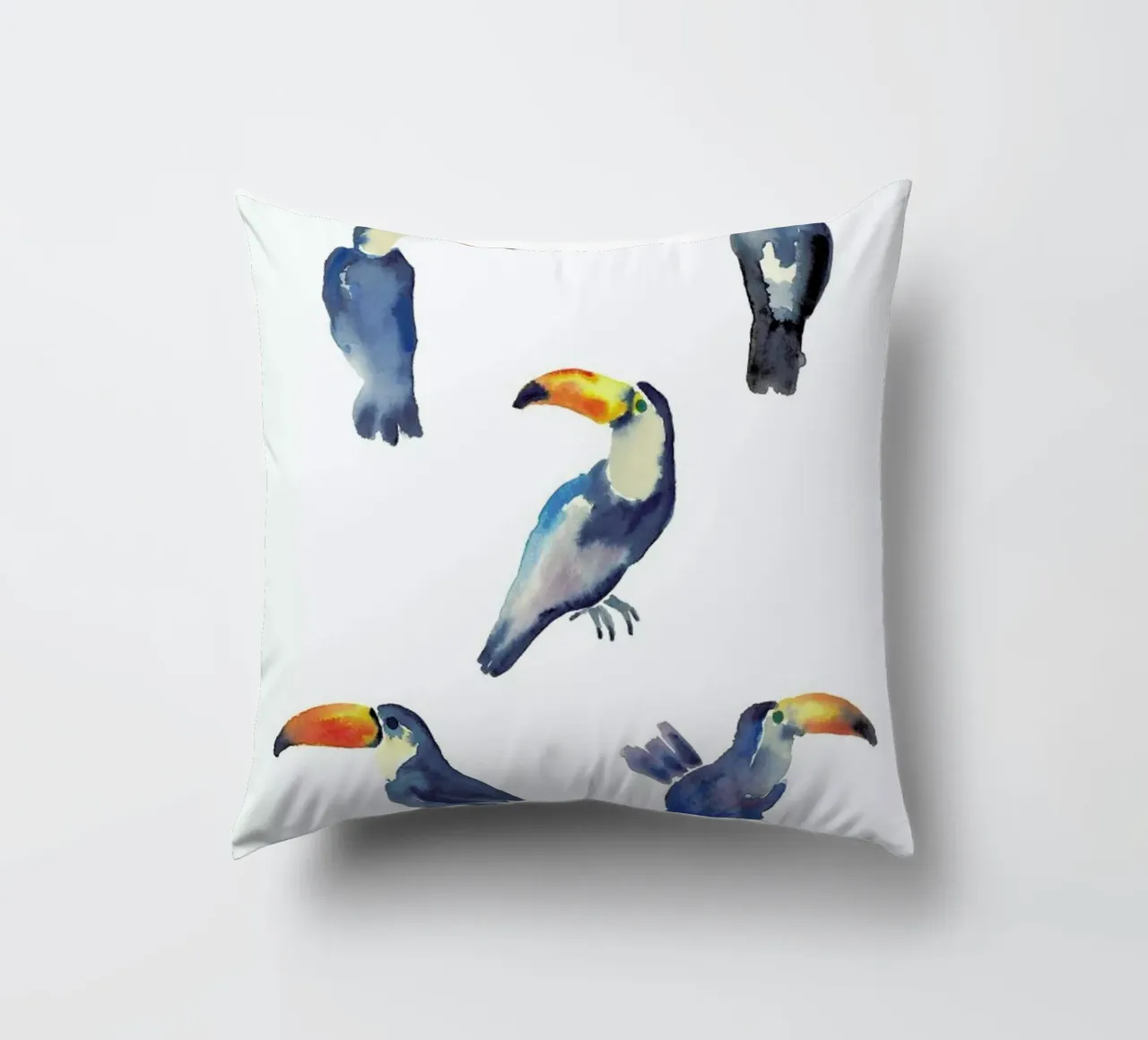 Toucan cuscino da Farina Kuklinski