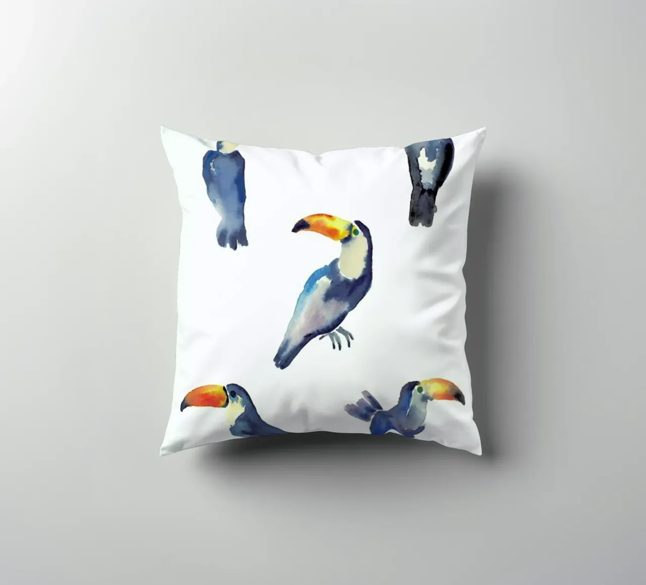 Toucan cuscino da Farina Kuklinski
