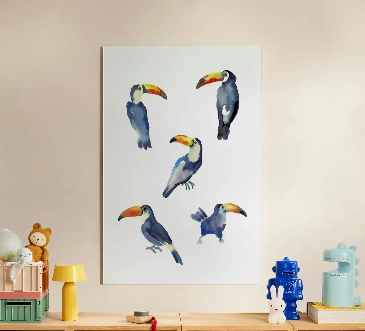 Toucan plexiglass da Farina Kuklinski