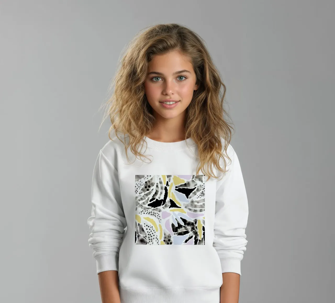 Pattern Pieces felpa bambino da Farina Kuklinski