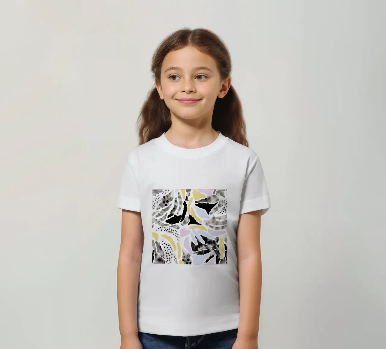Pattern Pieces Kinder T-Shirt von Farina Kuklinski