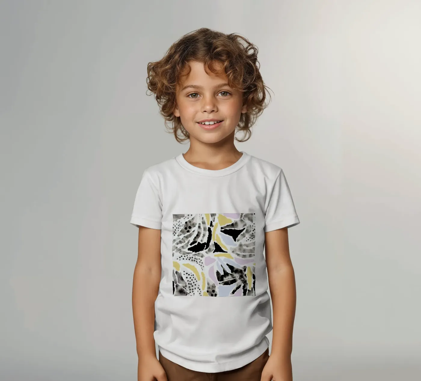 Pattern Pieces t-shirt bambini da Farina Kuklinski