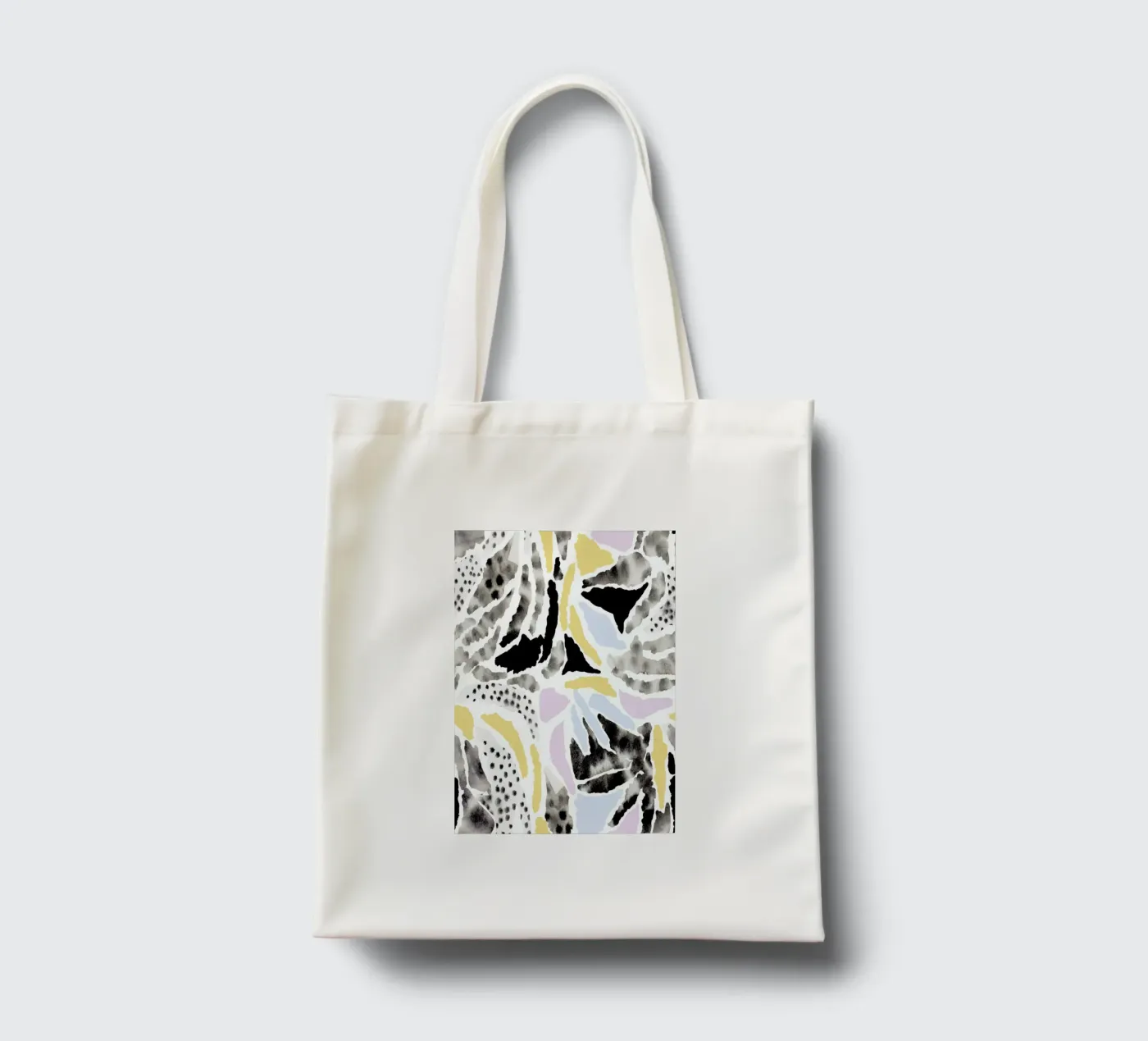 Pattern Pieces tote bag by Farina Kuklinski